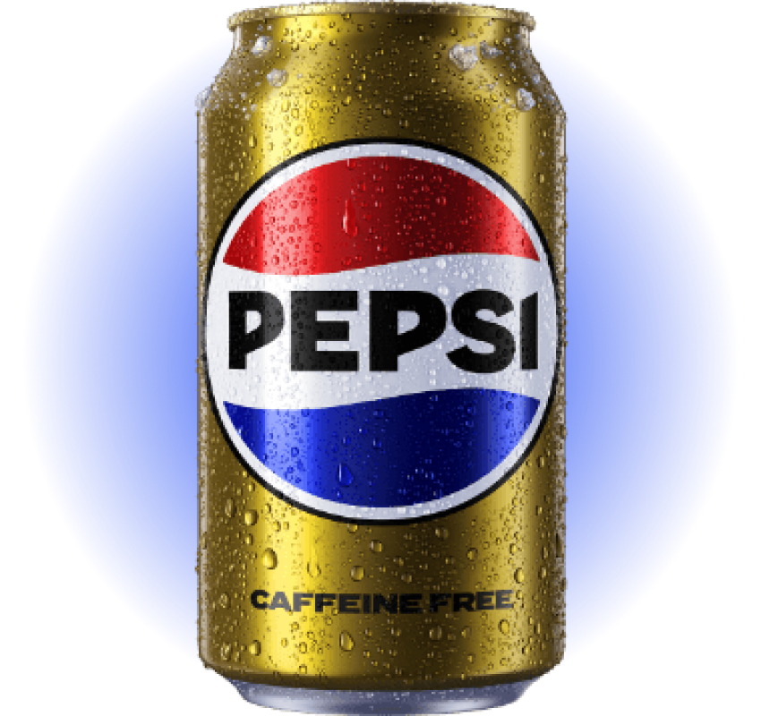 Can of Pepsi Caffeine Free