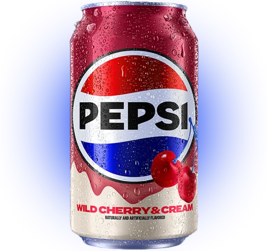 Can of Pepsi Wild Cherry and Cream